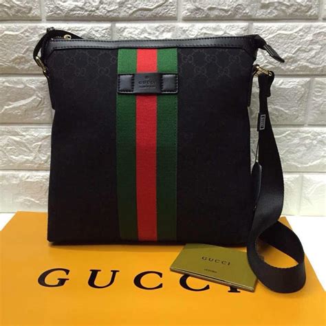 gucci signature sling bag|Gucci sling bag original.